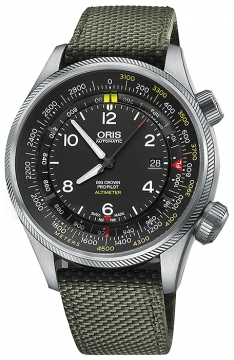 Buy this new Oris Big Crown ProPilot Altimeter with Meter Scale 47mm 01 733 7705 4164-07 5 23 14FC mens watch for the discount price of £2,422.00. UK Retailer.